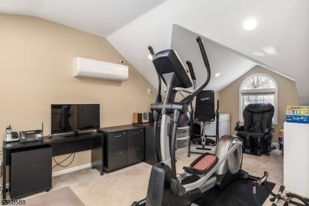 Fitness Equipment, Home Office, Interior, Recessed Lighting
