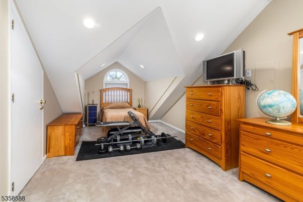 Bedroom, Fitness Equipment, Interior, Recessed Lighting
