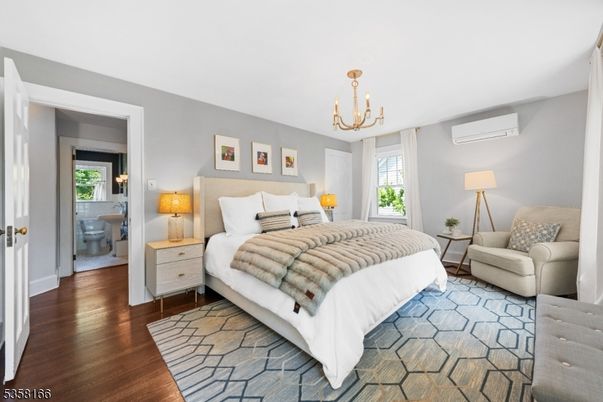 Bathroom, Bedroom, Chandelier, Interior, Wood Texture Flooring