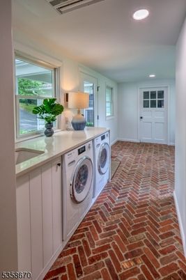 Interior, Recessed Lighting, Washer