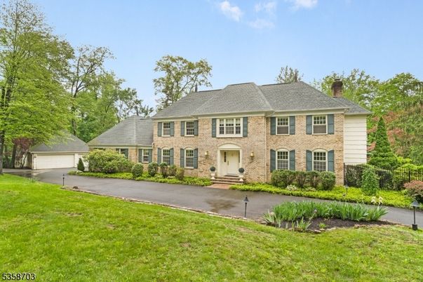 Backyard, Detached Garage, Exterior, Facade, Brick Facade, French Provincial