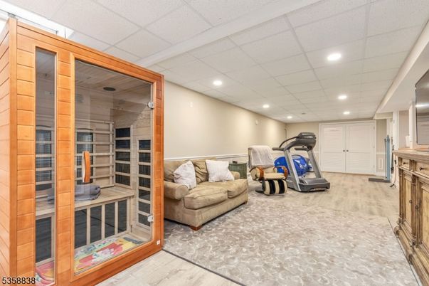 Fitness Equipment, Interior, Recessed Lighting, Sauna Room