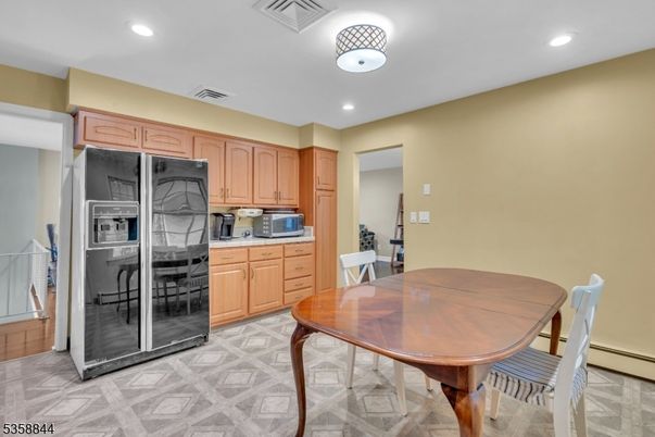 Dining room, Interior, Kitchen, Recessed Lighting