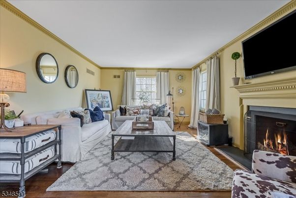 Fireplace, Interior, Living room, Wood Texture Flooring