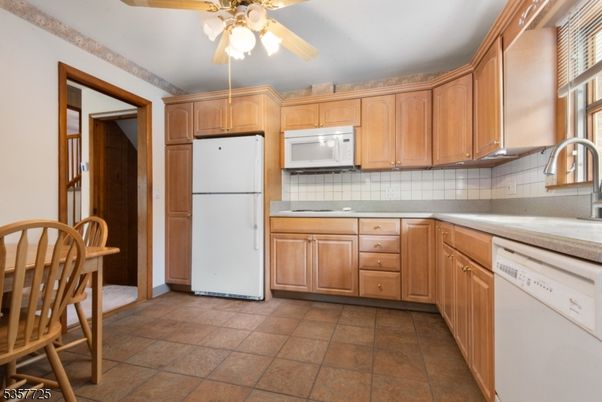 Interior, Kitchen, Tile Countertops