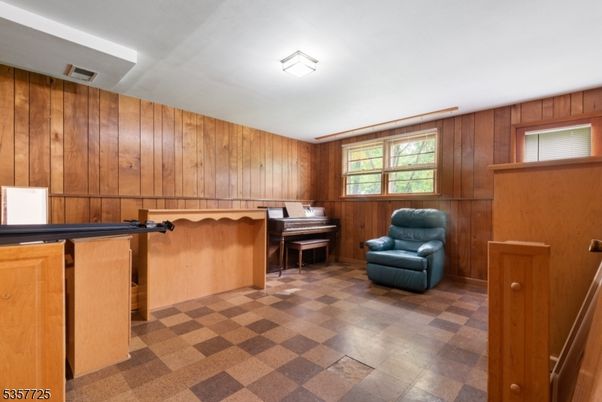 Interior, Piano, Wooden Walls