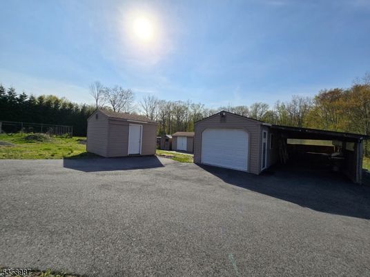Backyard, Detached Garage, Exterior