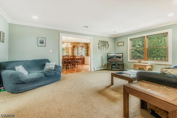 Chandelier, Dining room, Interior, Living room, Recessed Lighting
