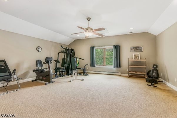 Fitness Equipment, Interior, Recessed Lighting