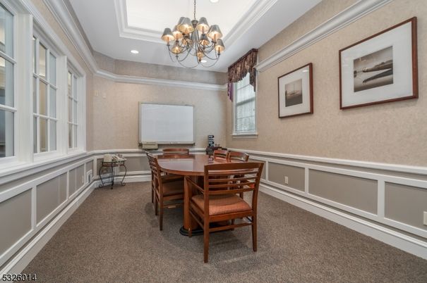 Chandelier, Dining room, Interior, Recessed Lighting
