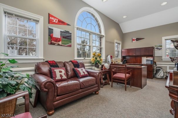 Home Office, Interior, Recessed Lighting