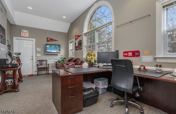 Home Office, Interior, Recessed Lighting
