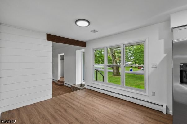 Interior, Stainless Steel Appliances, Wood Texture Flooring