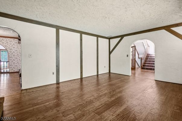 Empty room, Interior, Wood Texture Flooring