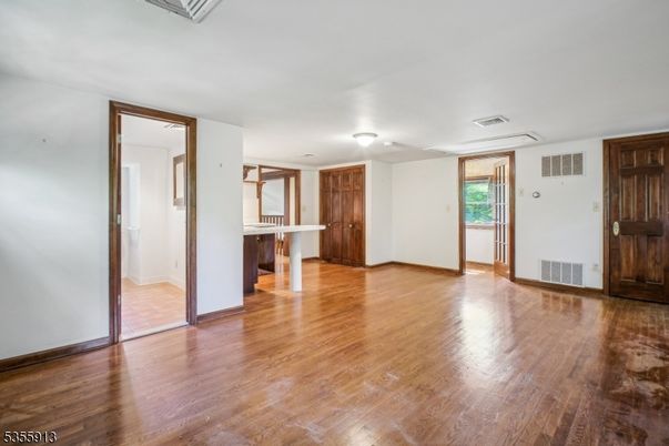 Empty room, Interior, Wood Texture Flooring