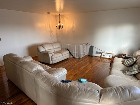 Interior, Living room, Pendant Lights, Wood Texture Flooring