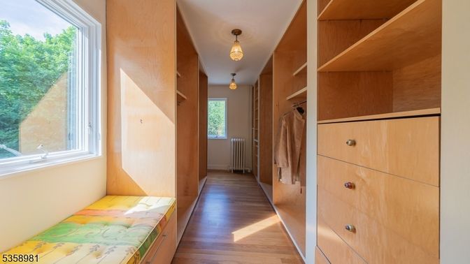 Interior, Walk-in Closets, Wood Texture Flooring