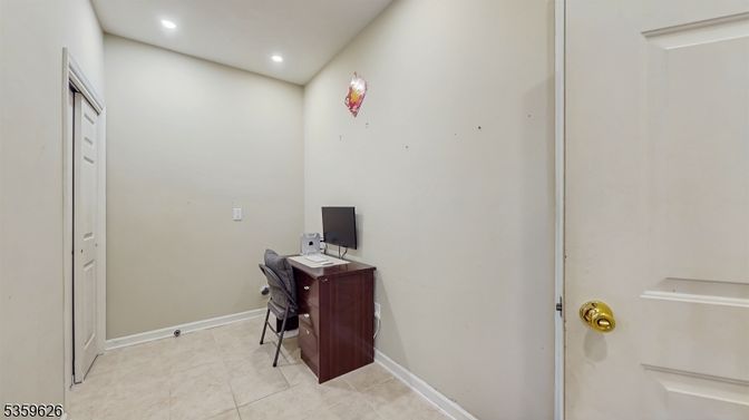 Home Office, Interior, Recessed Lighting