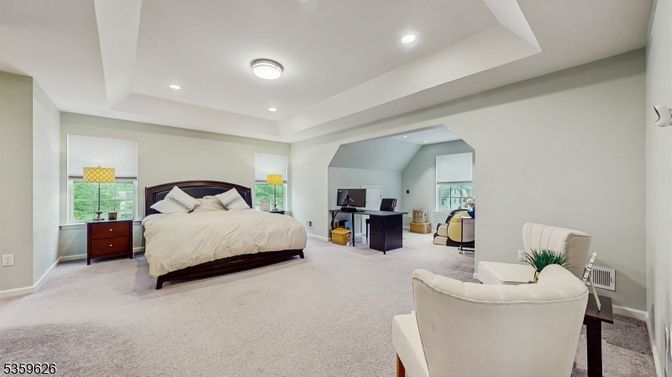Bedroom, Home Office, Interior, Recessed Lighting