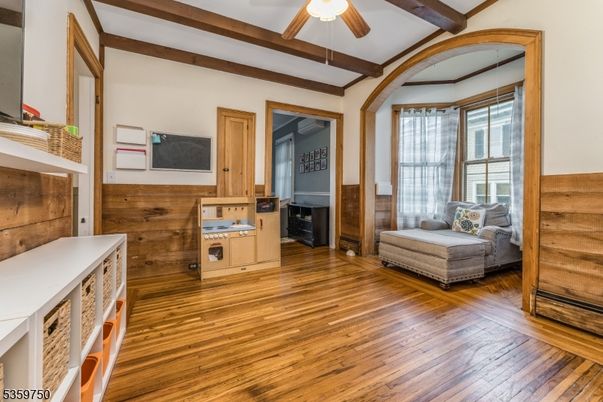 Fireplace, Interior, Wooden Beams, Wood Texture Flooring, Wooden Walls