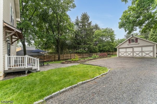 Backyard, Detached Garage, Exterior
