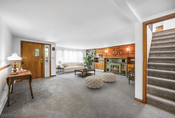 Fireplace, Interior, Living room, Wooden Walls
