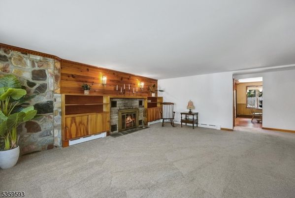 Fireplace, Interior, Stone Walls, Wooden Walls