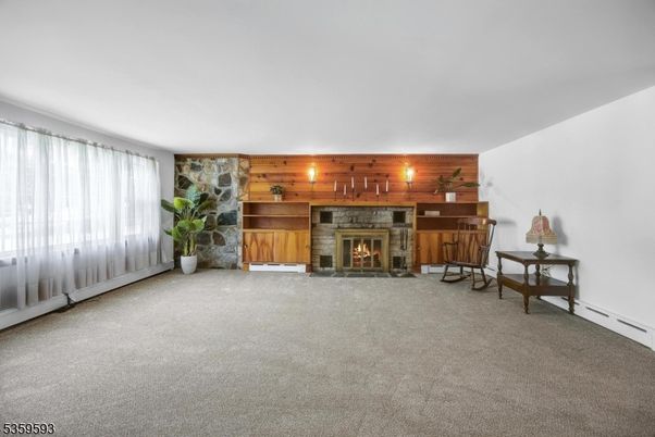 Fireplace, Interior, Wooden Walls