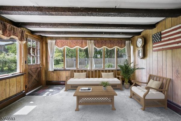 Interior, Living room, Wooden Beams, Wooden Walls