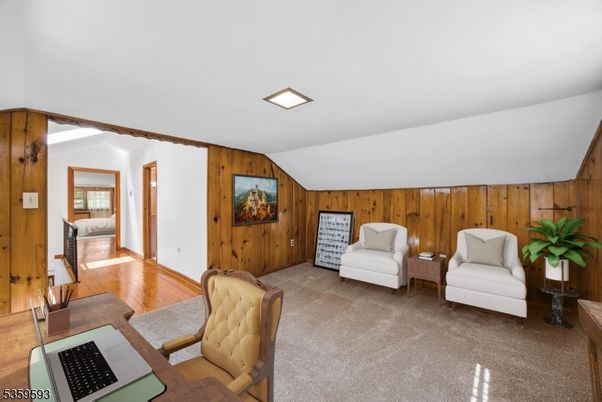 Interior, Recessed Lighting, Wood Texture Flooring, Wooden Walls