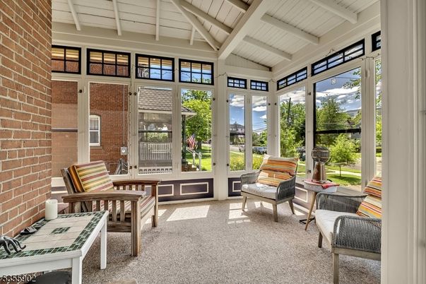 Interior, Stone Walls, Sun Room