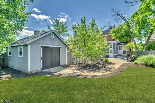 Backyard, Detached Garage, Exterior