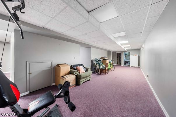 Fitness Equipment, Interior, Recessed Lighting