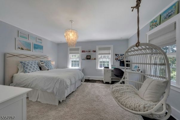 Bedroom, Chandelier, Interior