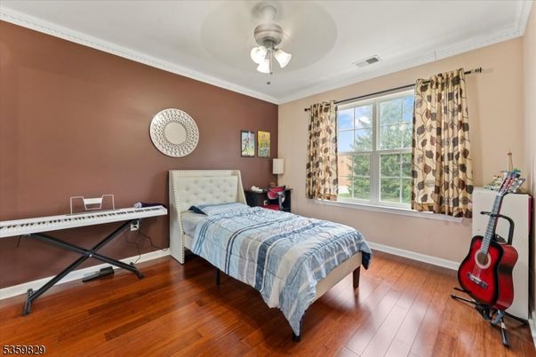 Bedroom, Home Office, Interior, Wood Texture Flooring
