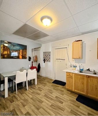 Dining room, Interior, Wood Texture Flooring