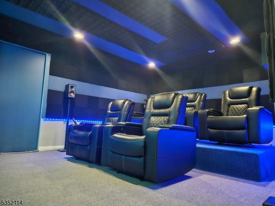 Home Theatre Room, Interior, Recessed Lighting, Theatre Room