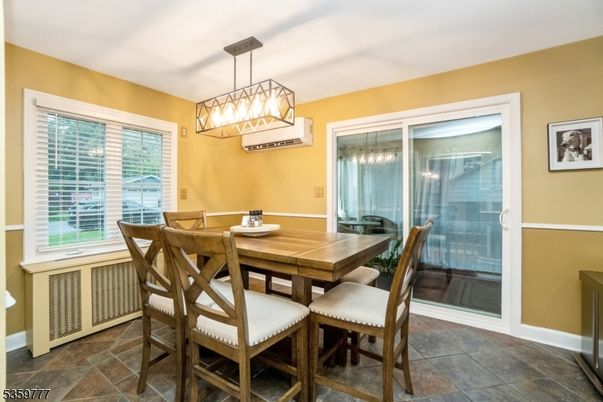 Dining room, Interior, Pendant Lights