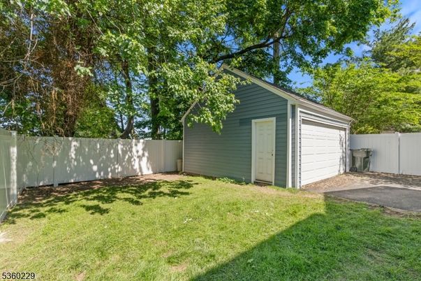 Backyard, Detached Garage, Exterior