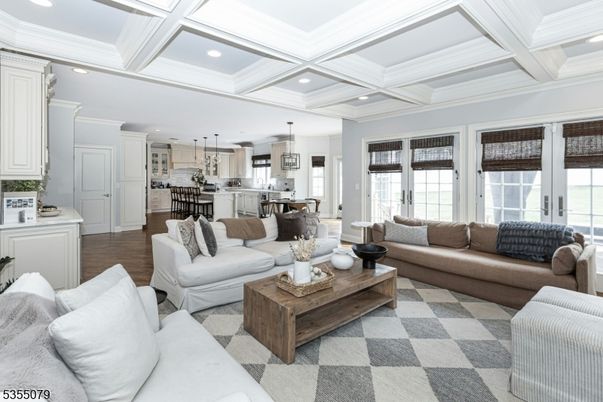 Interior, Kitchen, Living room, Pendant Lights, Recessed Lighting, Stainless Steel Appliances, Wood Texture Flooring