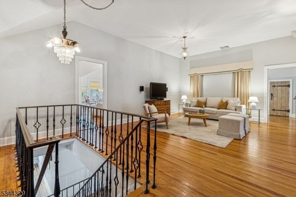 Chandelier, Interior, Living room, Pendant Lights, Wood Texture Flooring