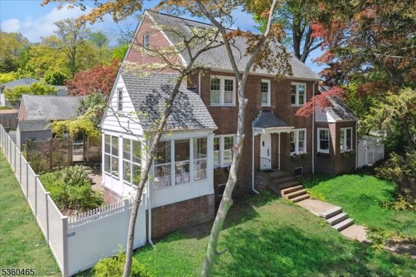 Exterior, Facade, Brick Facade, Tudor Revival