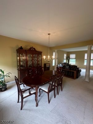Chandelier, Dining room, Interior