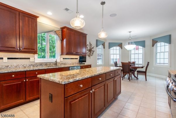 Dining room, Interior, Kitchen, Pendant Lights, Recessed Lighting