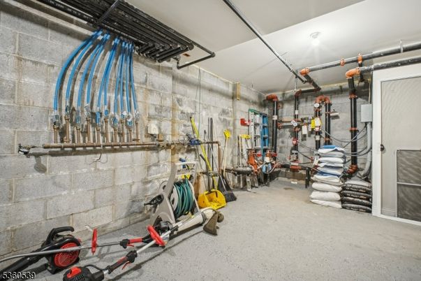 Fitness Equipment, Interior, Stone Walls