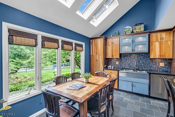 Dining room, Interior, Kitchen