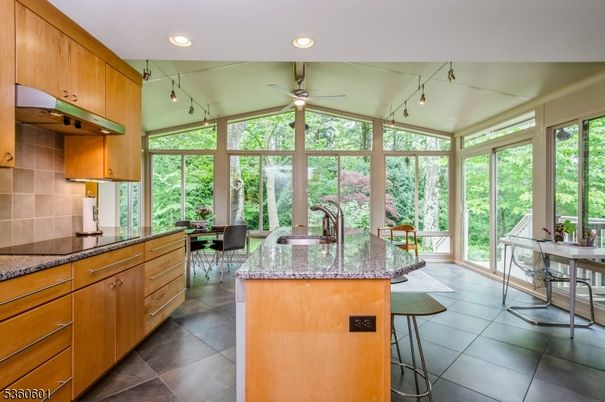 Dining room, Interior, Recessed Lighting, Sun Room