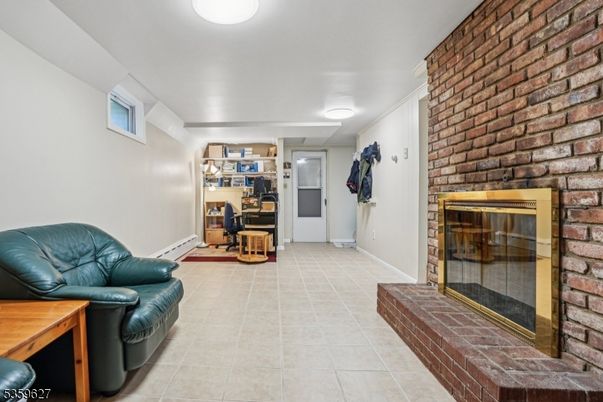 Fireplace, Interior, Stone Walls