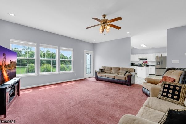 Interior, Kitchen, Living room, Recessed Lighting