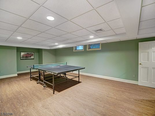 Game Room, Interior, Recessed Lighting, Wood Texture Flooring